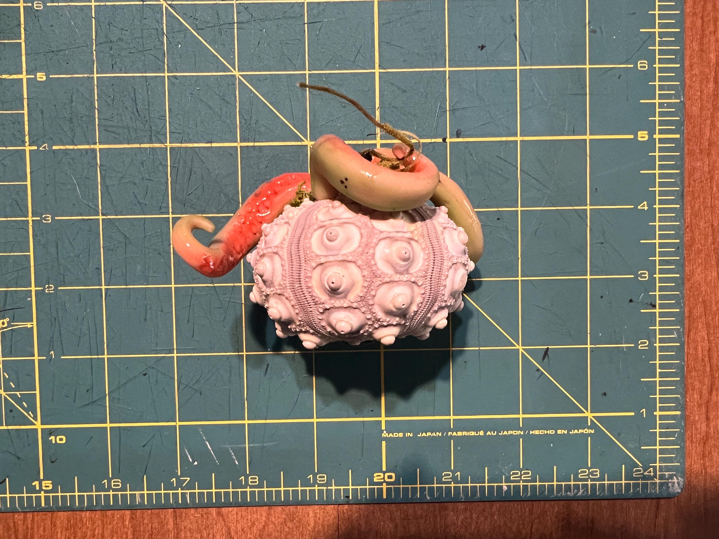 Eldritch Tentacles Hatchling: Cthulhu Star Spawn Polymer Clay Sculpture