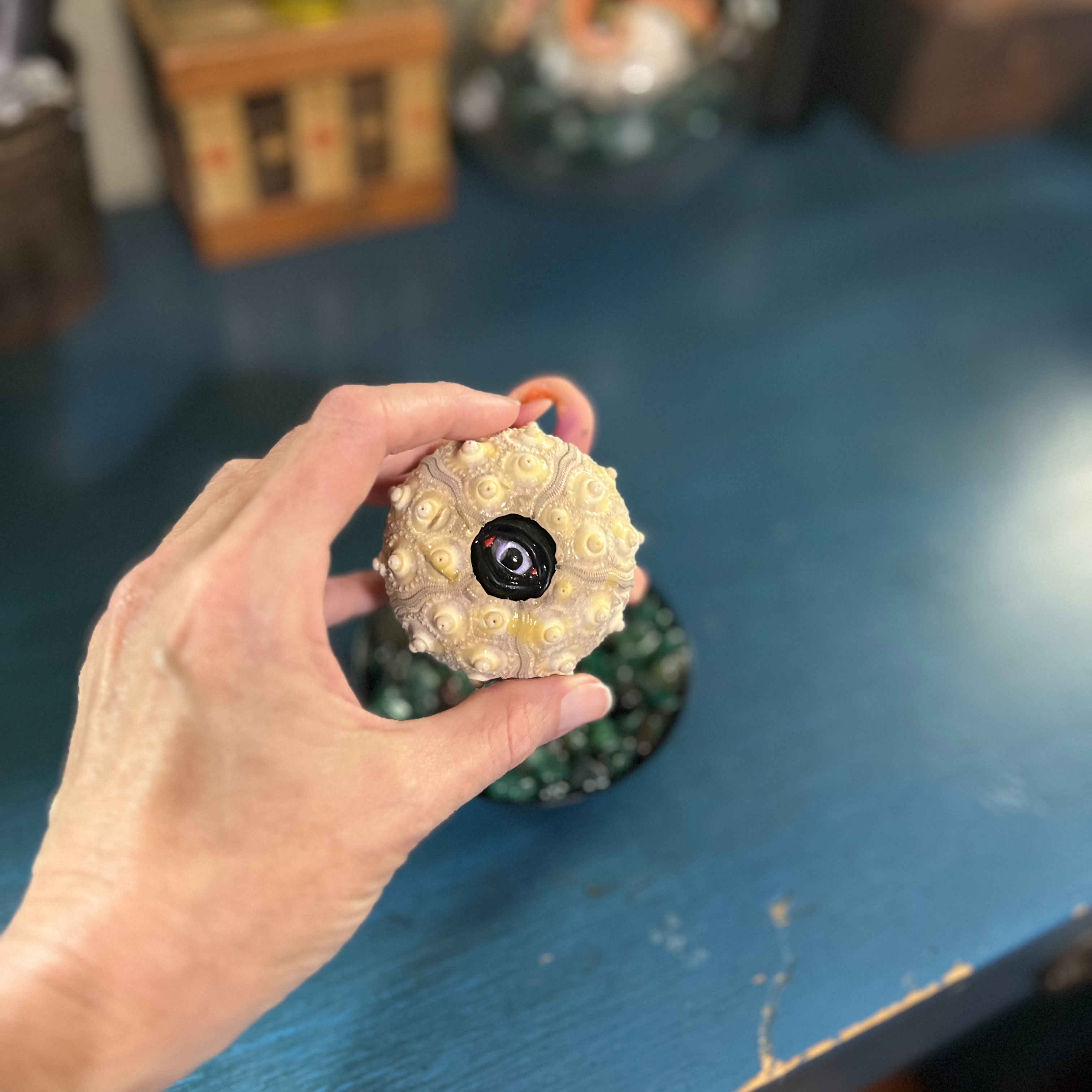 Eldritch Desk Pet Hatchling: Cthulhu Star Spawn Polymer Clay Sculpture