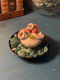 Star Spawn Hatchling by aLayman. eldritch hatchling, cosmic horror decor, handmade desk pet, polymer clay sculpture, lovecraft Inspired art, gothic home decor, sea urchin art, fantasy creature sculpture, weird desk companion, horror collectible, herd office decor, occult curio, strange desk pet, one of a kind sculpture