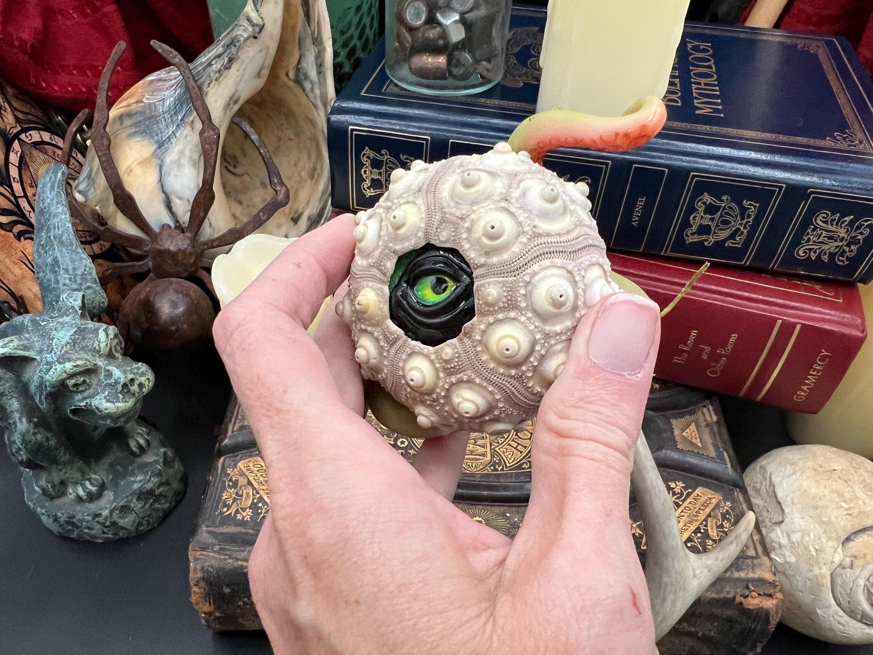 Eldritch Tentacles Hatchling: Cthulhu Star Spawn Polymer Clay Sculpture